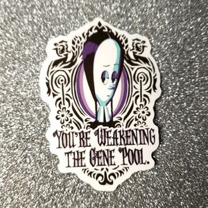 10/$10 ADDAMS FAMILY waterproof sticker
